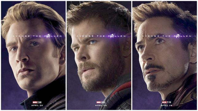 Avengers Endgame, ecco i character poster