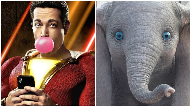 Shazam accorcia le distanze su Dumbo al boxoffice: cosa accadrà nel weekend?