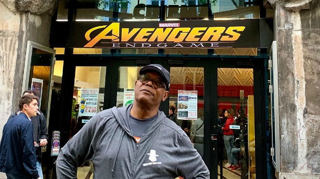 Avengers: Endgame: Samuel L.Jackson va a vederlo in un cinema di Trieste