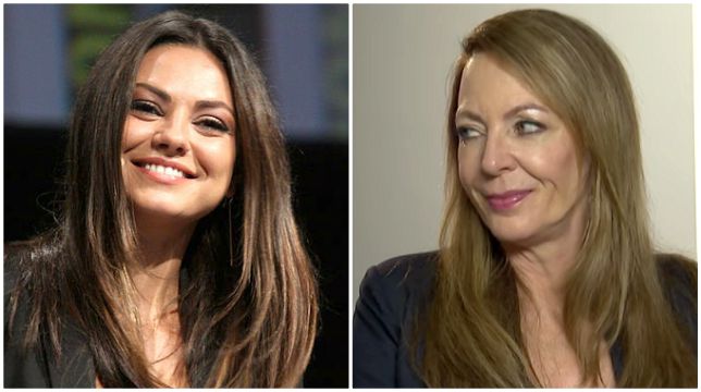 Mila Kunis con Allison Janney in Breaking News In Yuba County