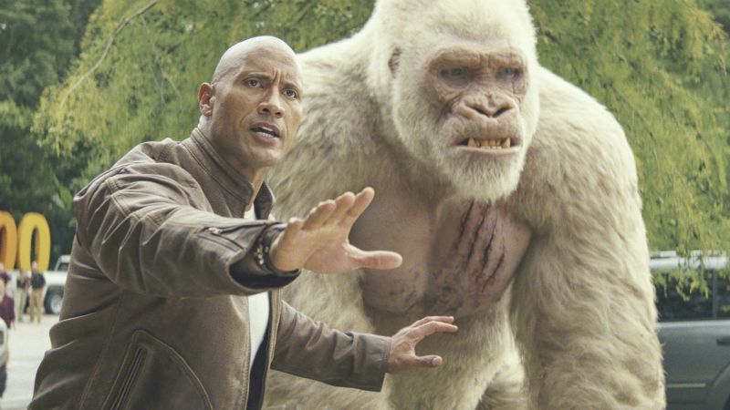 Rampage - Furia animale con Dwayne Johnson in streaming su Infinity