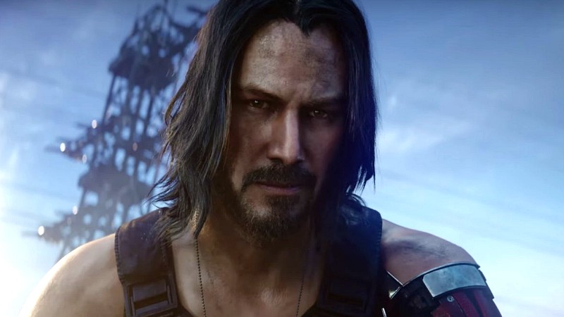 Keanu Reeves a sorpresa nel trailer di Cyberpunk 2077 (e sul palco dell'E3)