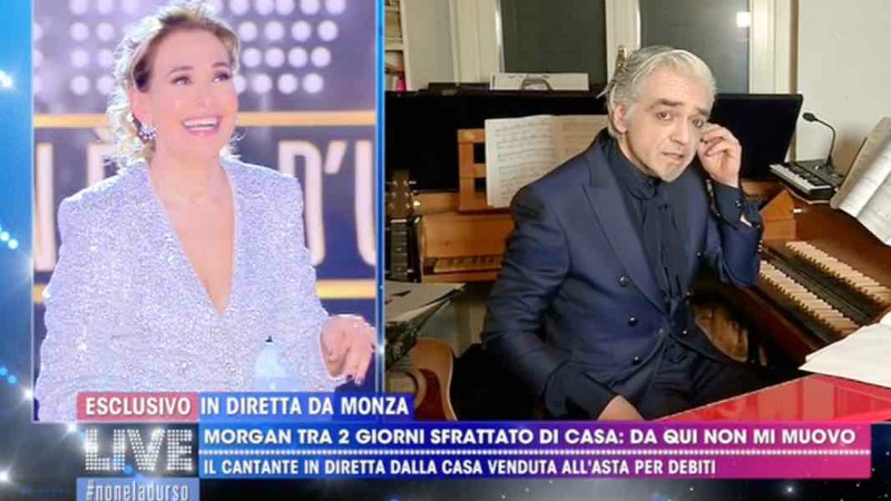 Live - Non è la D'Urso, Morgan velenoso contro Asia Argento: "Una grande insegnante di tossicodipendenza"