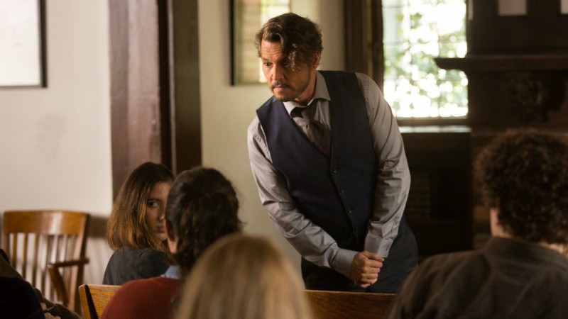 Johnny Depp sostiene il cinema d'estate con Arrivederci Professore
