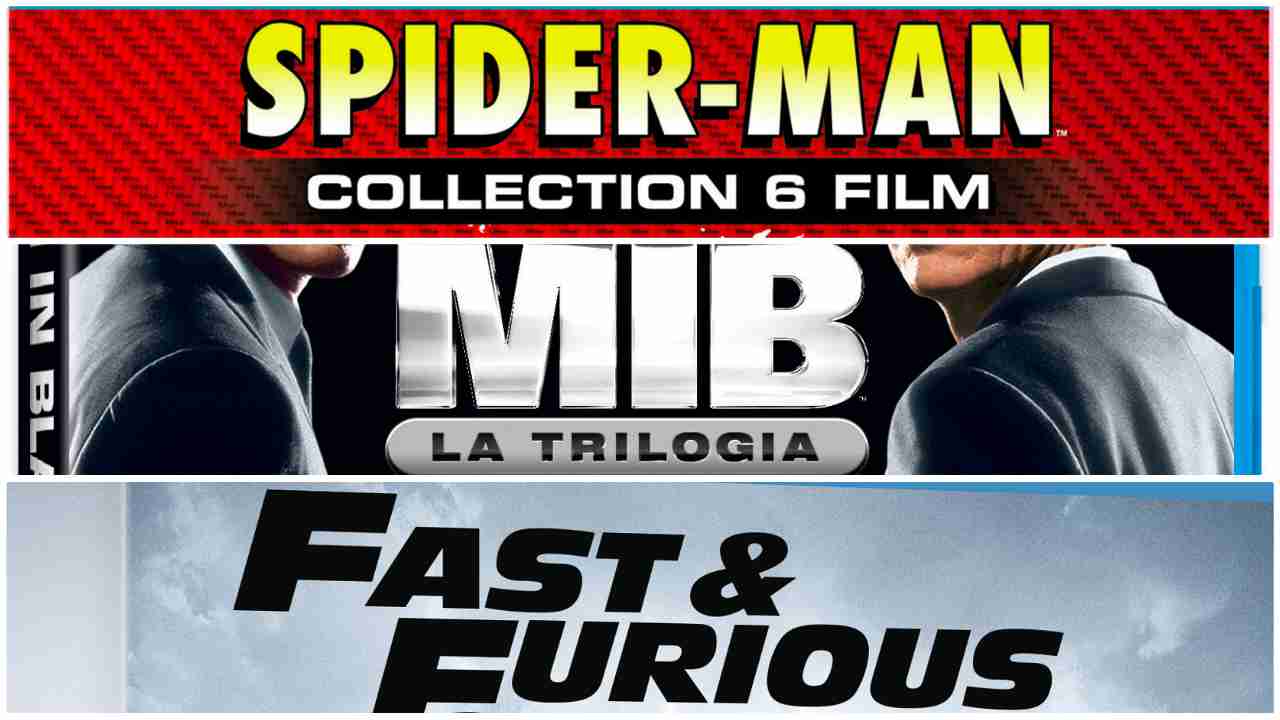 Spider-Man, Men in Black e Fast & Furious: un biglietto del cinema omaggio nei cofanetti Blu-ray e dvd