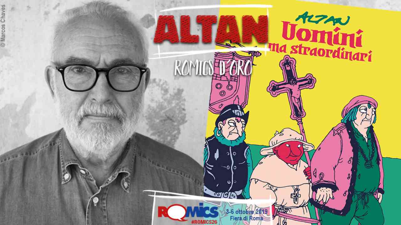 Romics XXVI, Altan è uno dei Romics d'Oro alla carriera