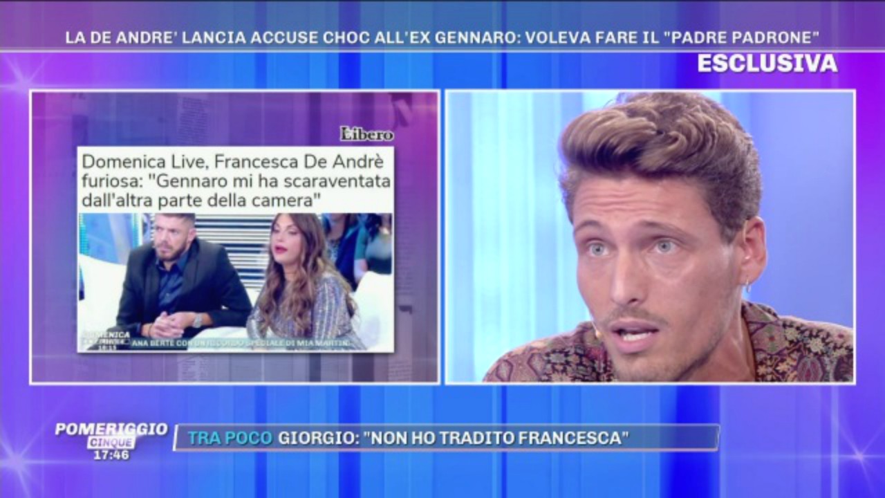 Grande Fratello: Gennaro Lillio annuncia querela contro Francesca De Andrè, il video