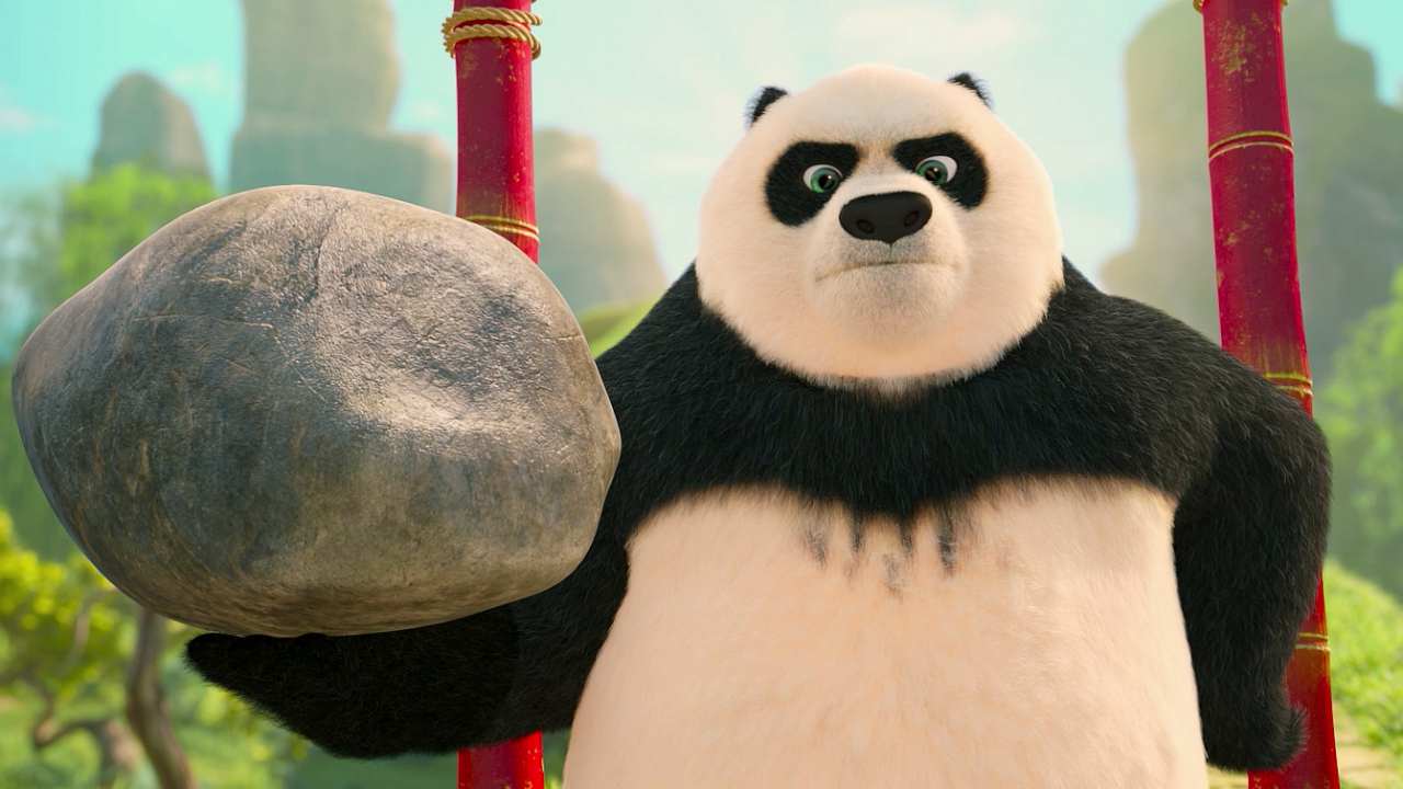 A spasso col panda, una clip in anteprima dal film d'animazione in arrivo al cinema.