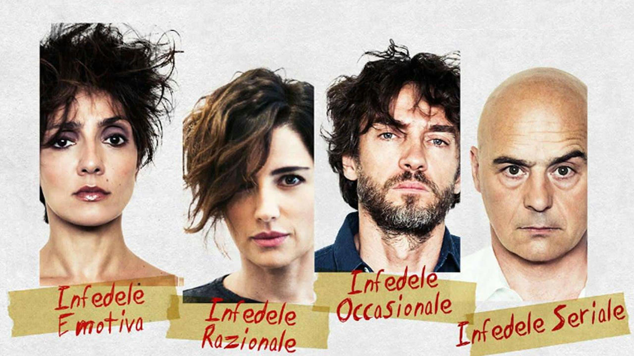 Maldamore: la commedia con Ambra, Luca Zingaretti, Alessio Boni e Luisa Ranieri Stasera su Nove