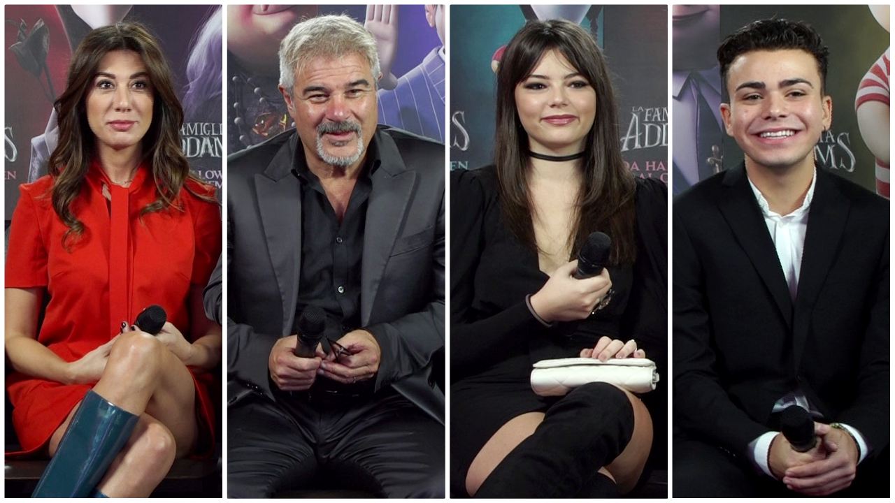 La Famiglia Addams, la nostra intervista a Virginia Raffaele e Pino Insegno
