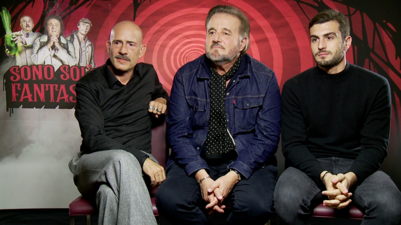 Sono solo fantasmi: l'intervista a Christian De Sica, Gian Marco Tognazzi, Francesco Bruni