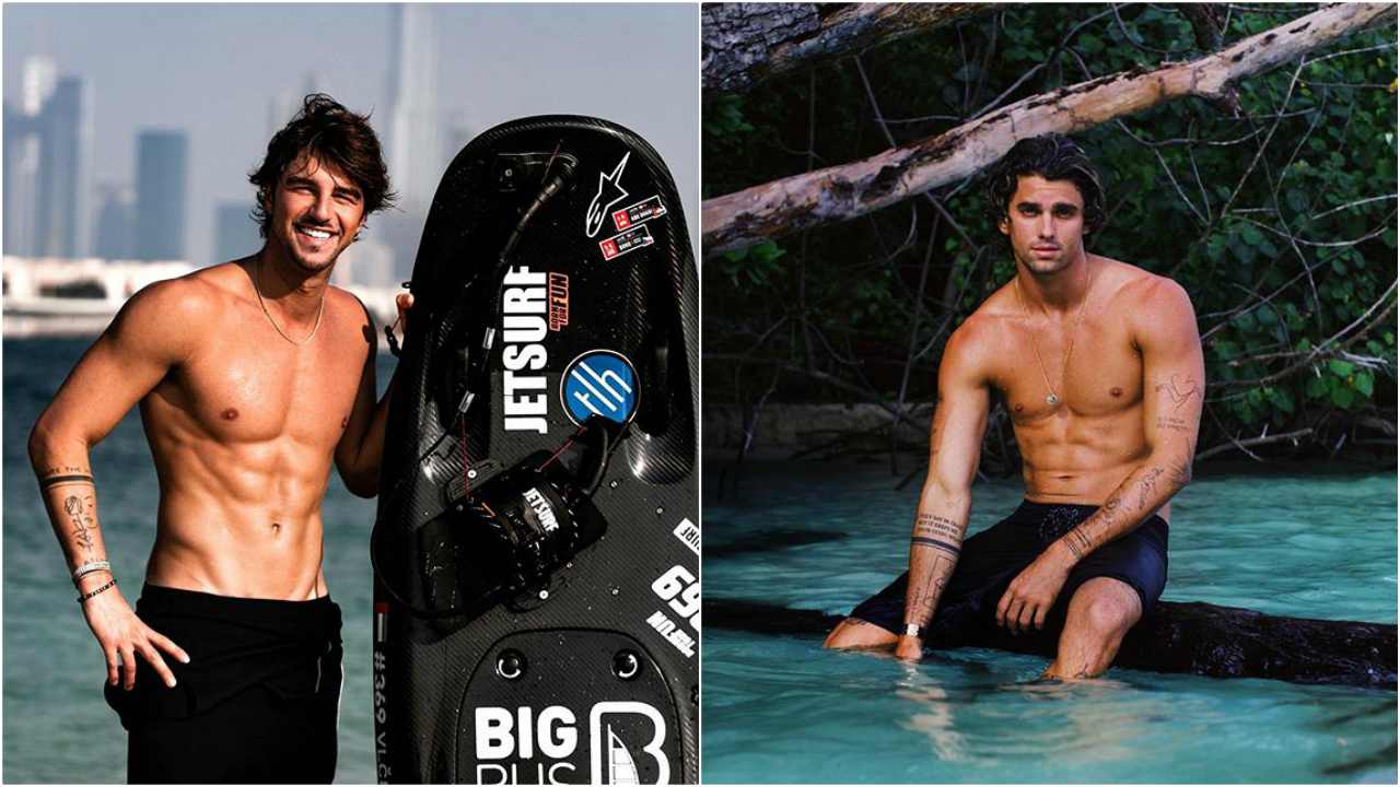 Andrea Damante accusato da un modello di copiare foto e tatuaggi, le prove pubblicate su Instagram