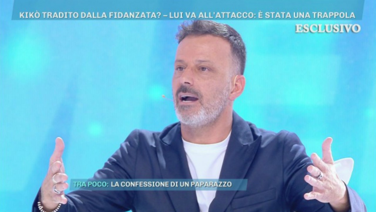 Kikò Nalli furioso a Domenica Live, Gaetano Arena sbotta: "Adesso vi dico tutta la verità"