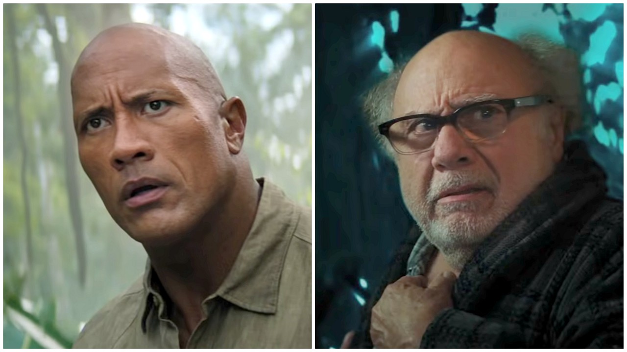Jumanji - The Next Level, i divertenti auguri di Dwayne Johnson a Danny DeVito