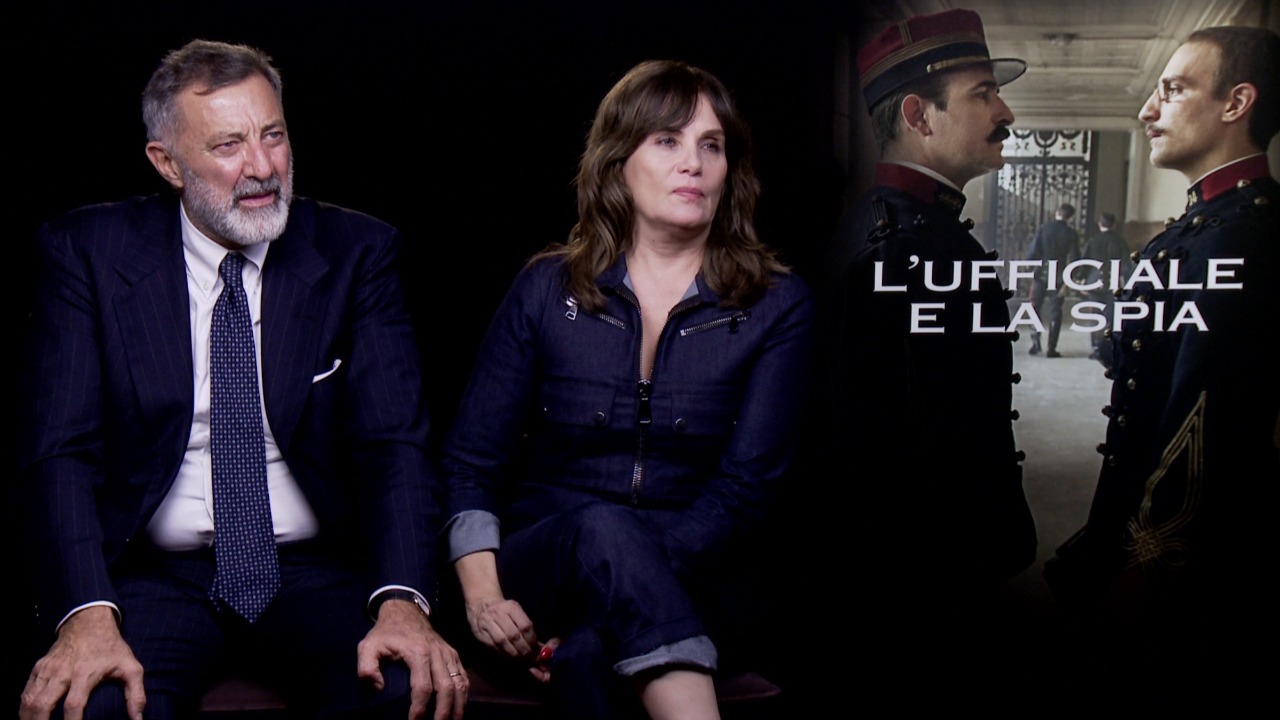 L'ufficiale e la spia: video intervista a Emmanuelle Seigner e Luca Barbareschi sull'appassionante film di Roman Polanski