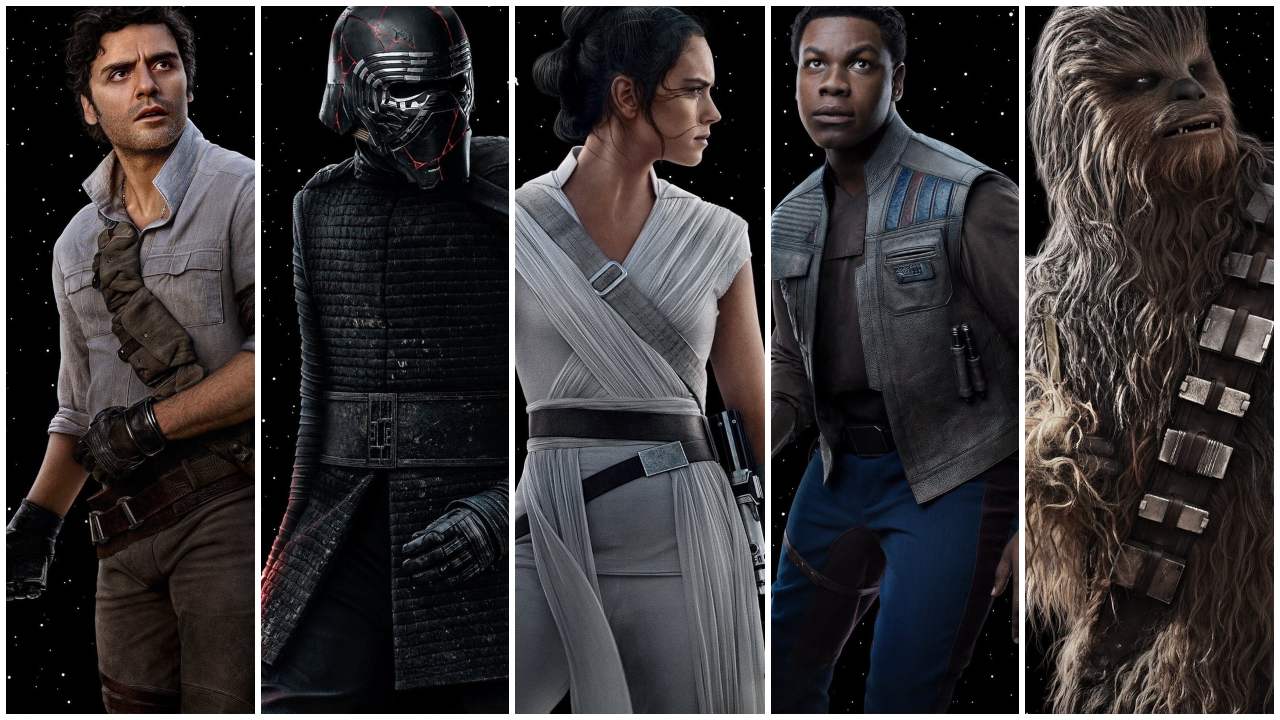 Star Wars - L'Ascesa di Skywalker: ecco i character poster dei protagonisti di Episodio IX