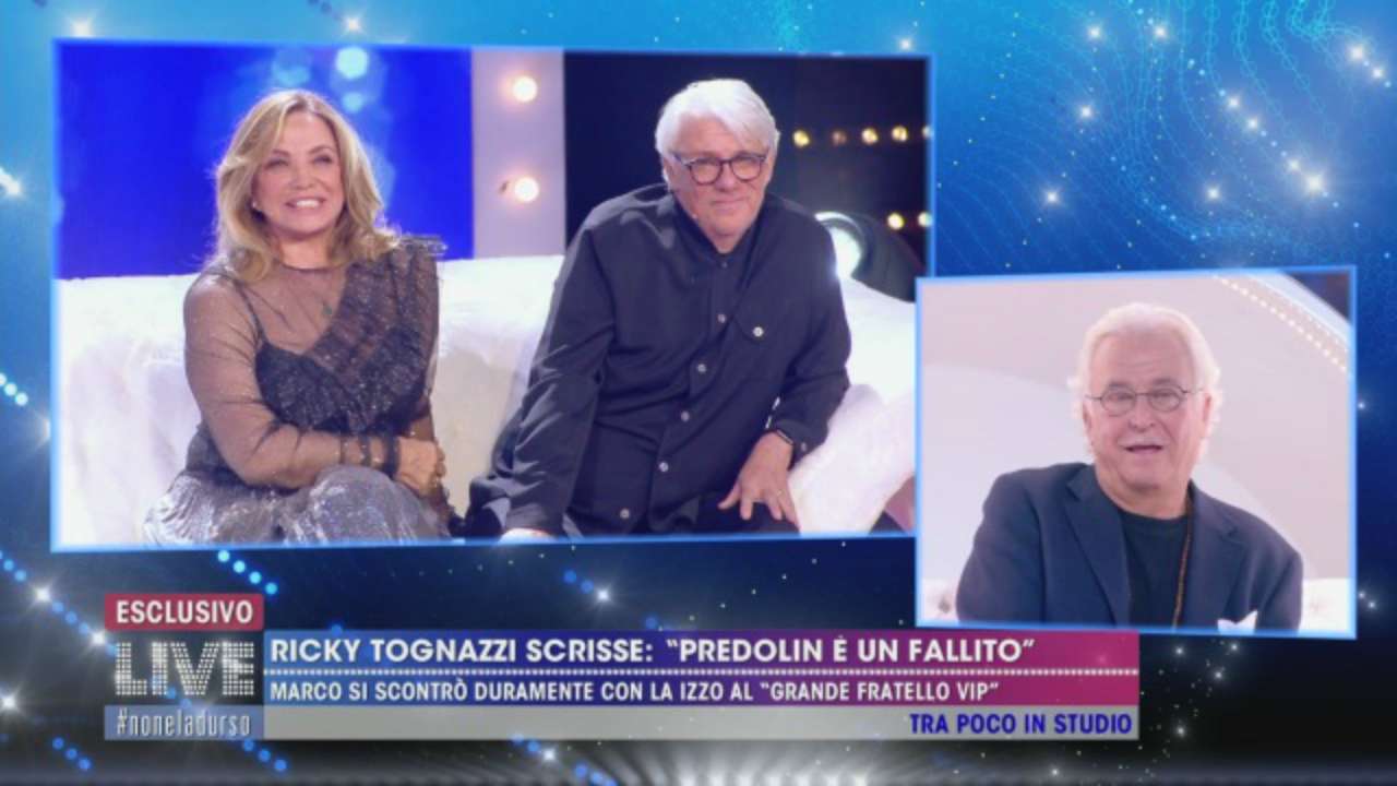 Live-Non è la D’Urso, Predolin a Tognazzi: Live-Non è la D’Urso, Predolin a Tognazzi: