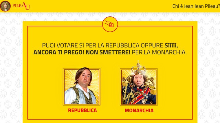 Cetto c'è, senzadubbiamente: La Piattaforma Pileau trionfa… e vince la monarchia