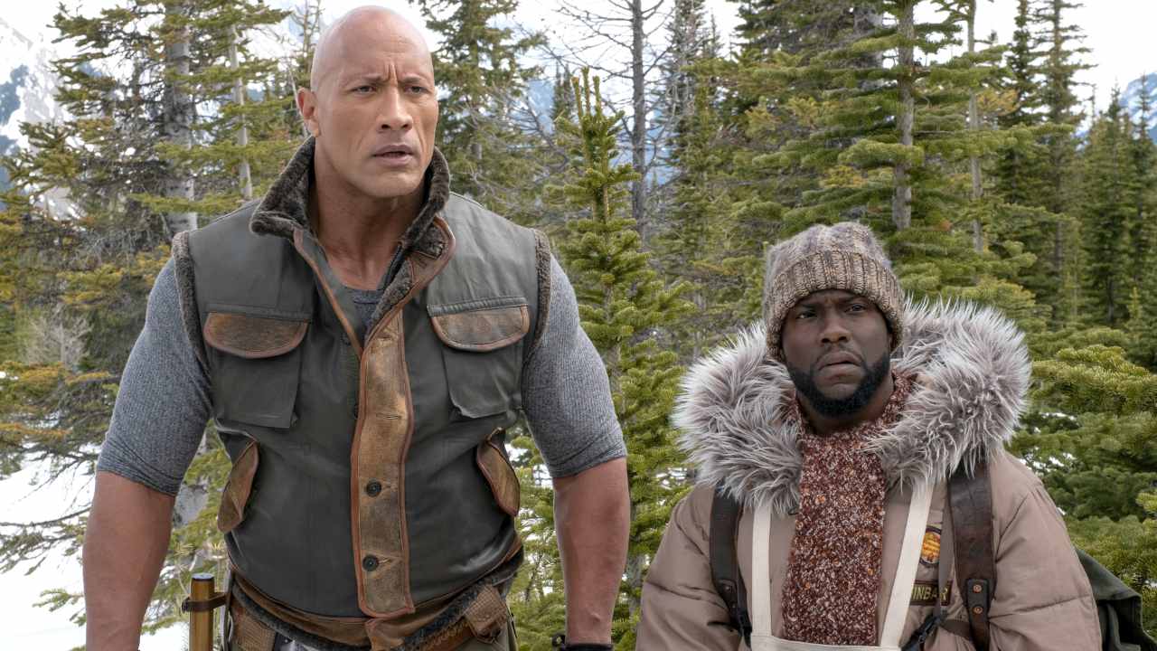 Jumanji - The Next Level, Dwayne Johnson celebra il successo con sua figlia