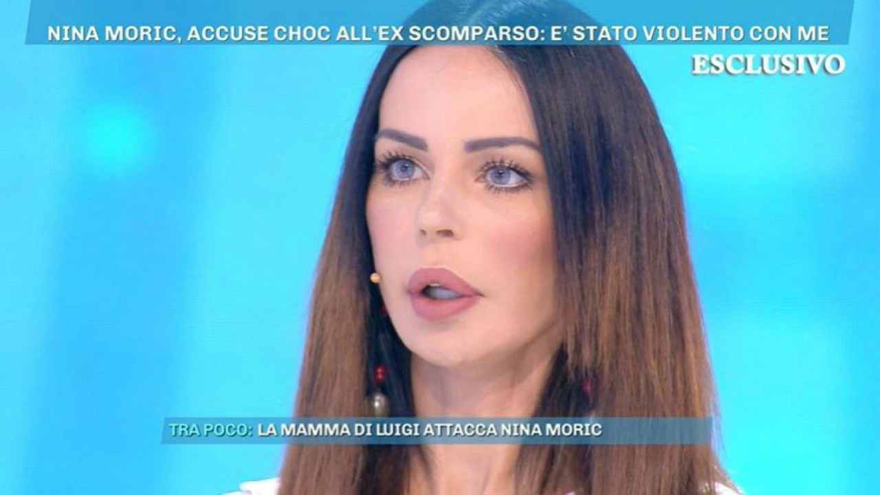 Nina Moric a Domenica Live, confessione shock su Luigi Favoloso: “Io e Carlos abbiamo subito violenze”