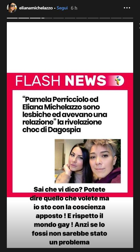 ‘Eliana Michelazzo e Pamela Perricciolo sono lesbiche e hanno gestito i finti profili social’, la risposta di Eliana