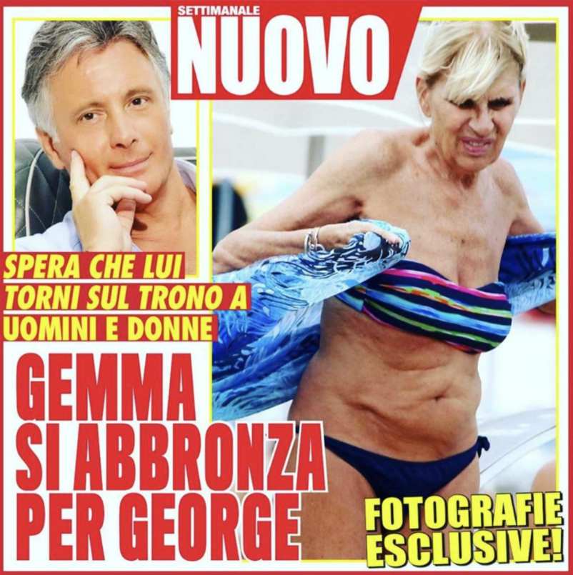 Uomini E Donne Gemma Galgani Paparazzata In Costume E Polemica Foto