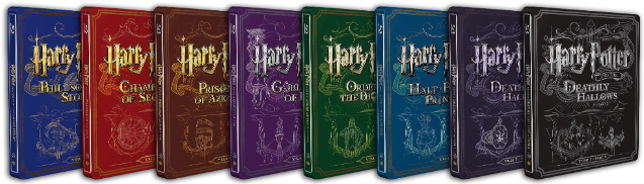 Harry Potter nuovi steelbook