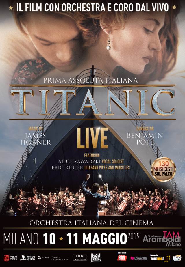 Titanic Live Il capolavoro di James Cameron con orchestra e coro dal