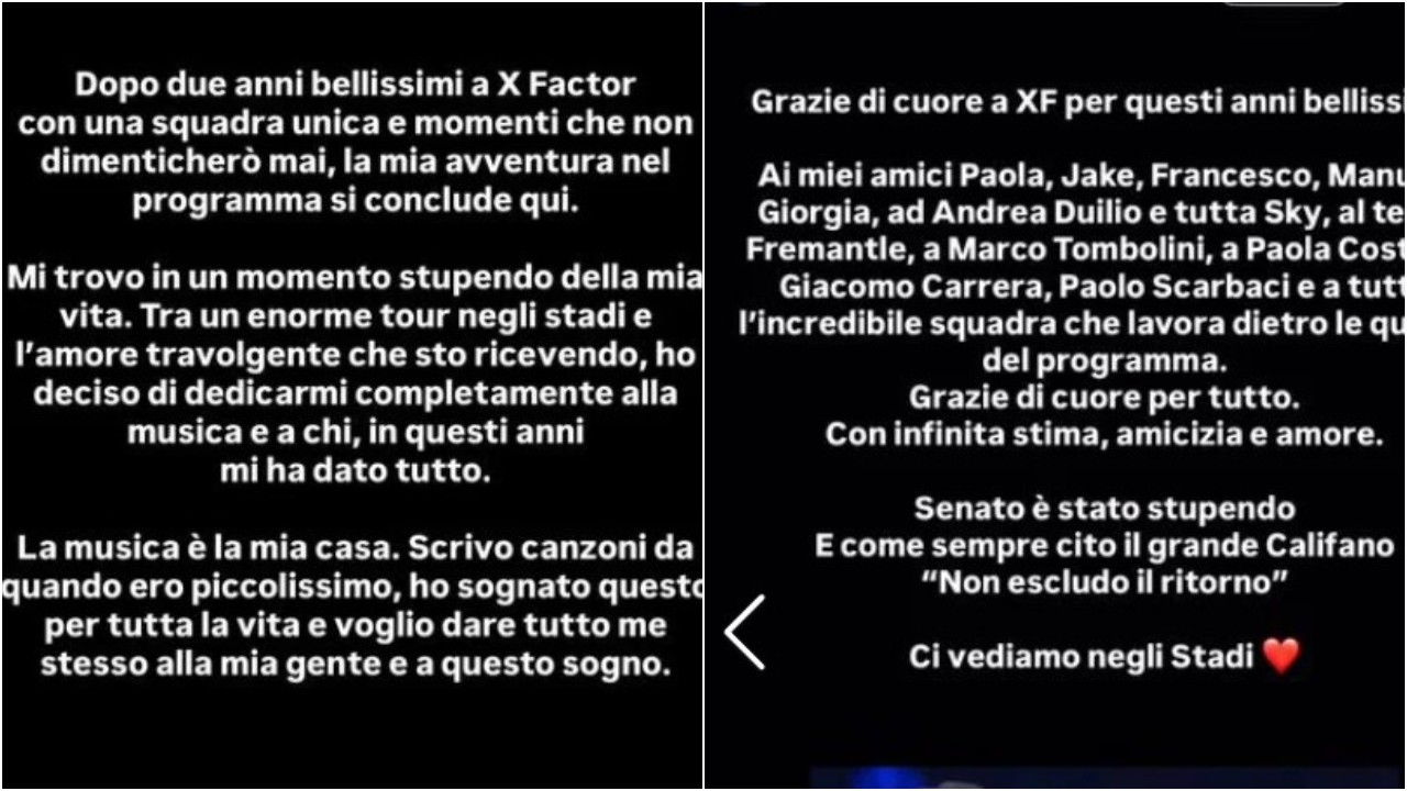 Achille Lauro lascia X Factor: "La mia avventura si conclude qui"