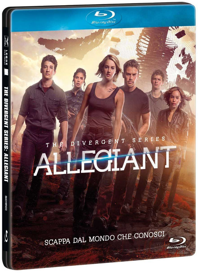 The Divergent Series Allegiant in Blu-ray