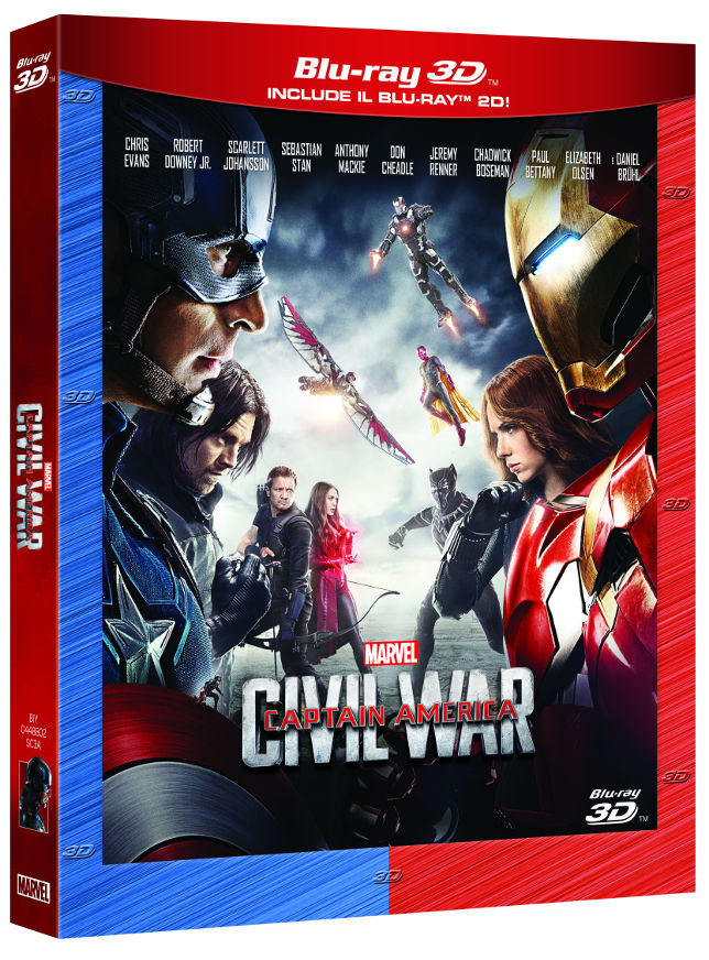 Captain America Civil War in Blu-ray