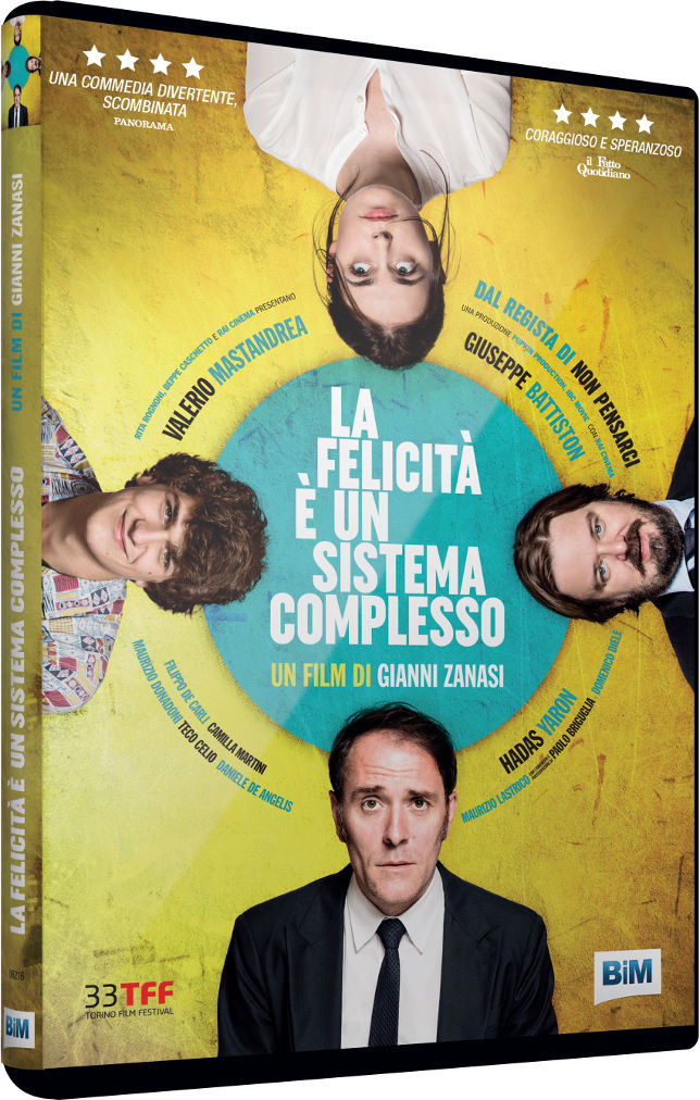 La felicità è un sistema complesso dvd cover