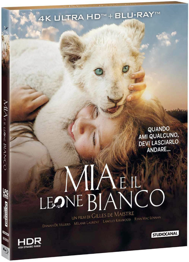 Mia e il leone bianco, la fiaba dal vero in Blu-ray e Ultra HD 4k