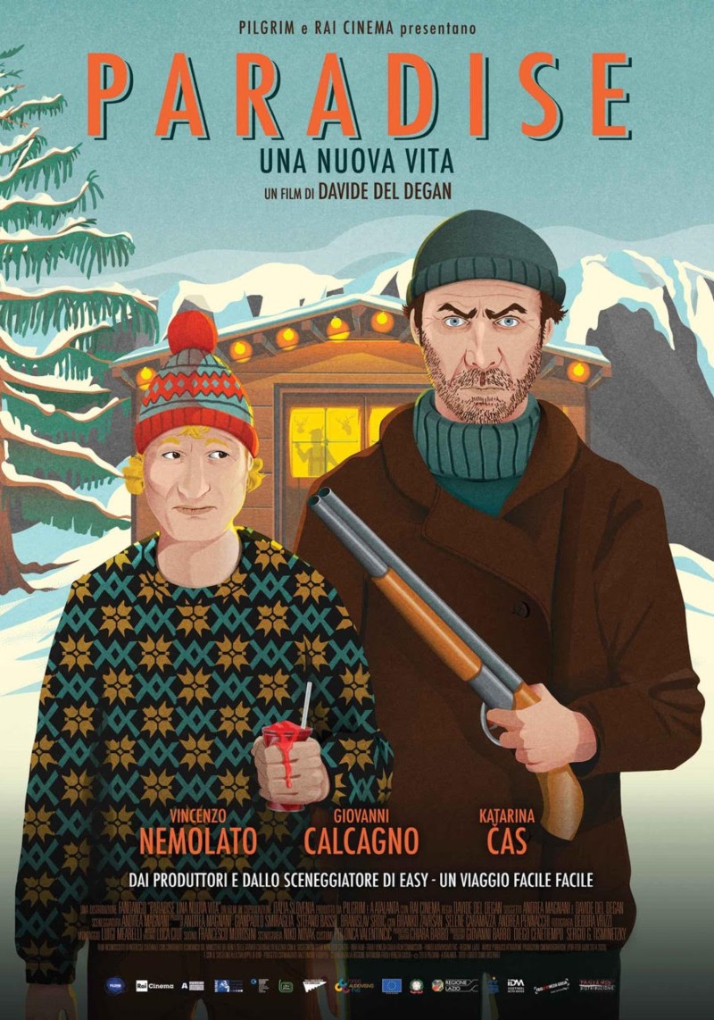 Paradise Una nuova vita in anteprima esclusiva il poster della commedia di Davide Del Degan