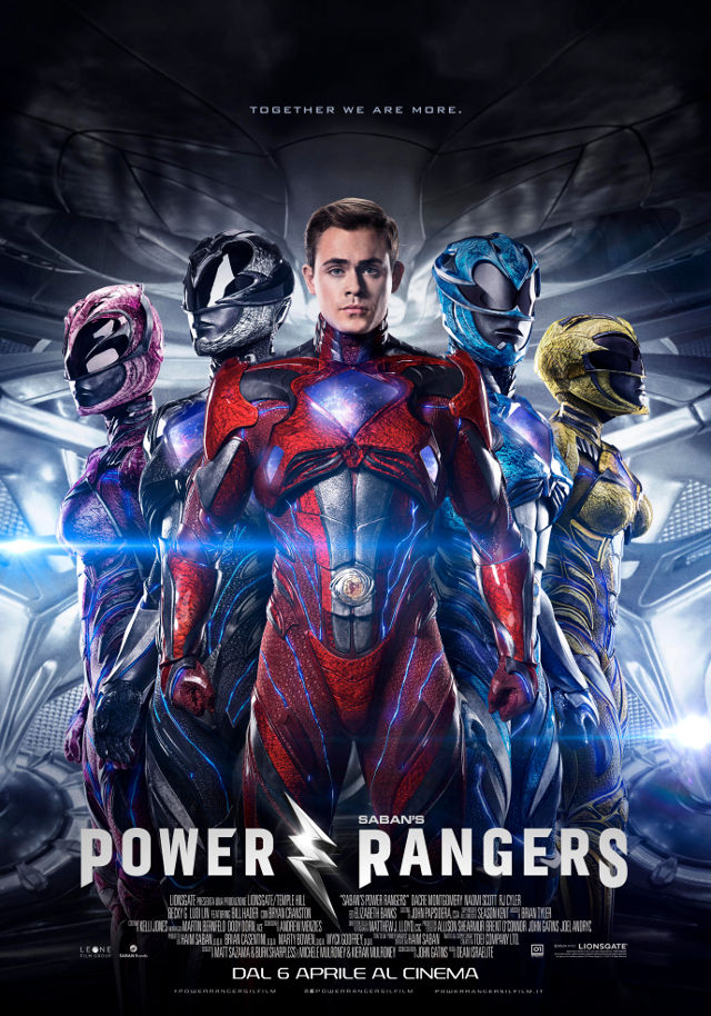 Power Rangers in esclusiva il nuovo poster italiano del film