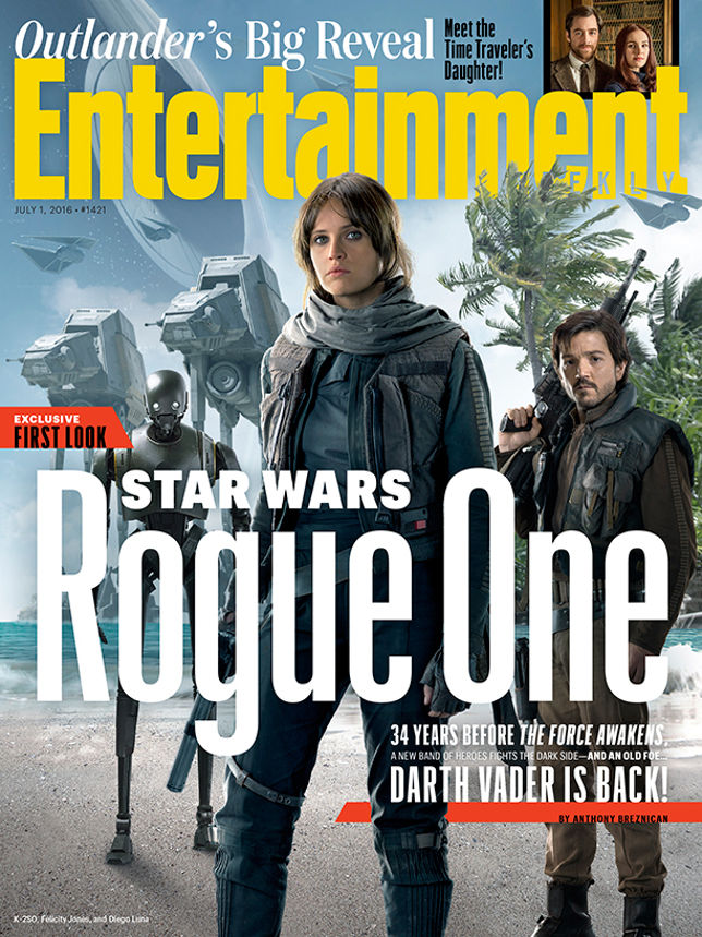 Rogue One sulla cover di Entertainment Weekly