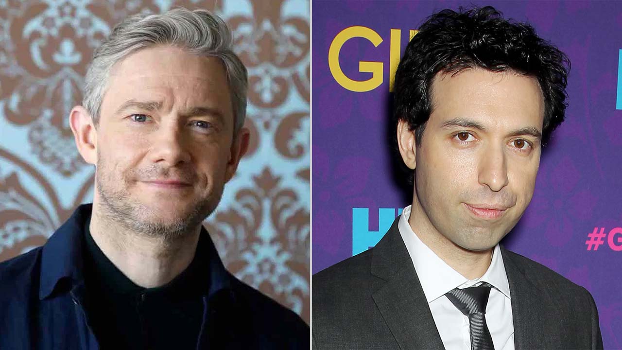 Angelyne: Martin Freeman e Alex Karpovsky nel cast della miniserie con Emmy Rossum