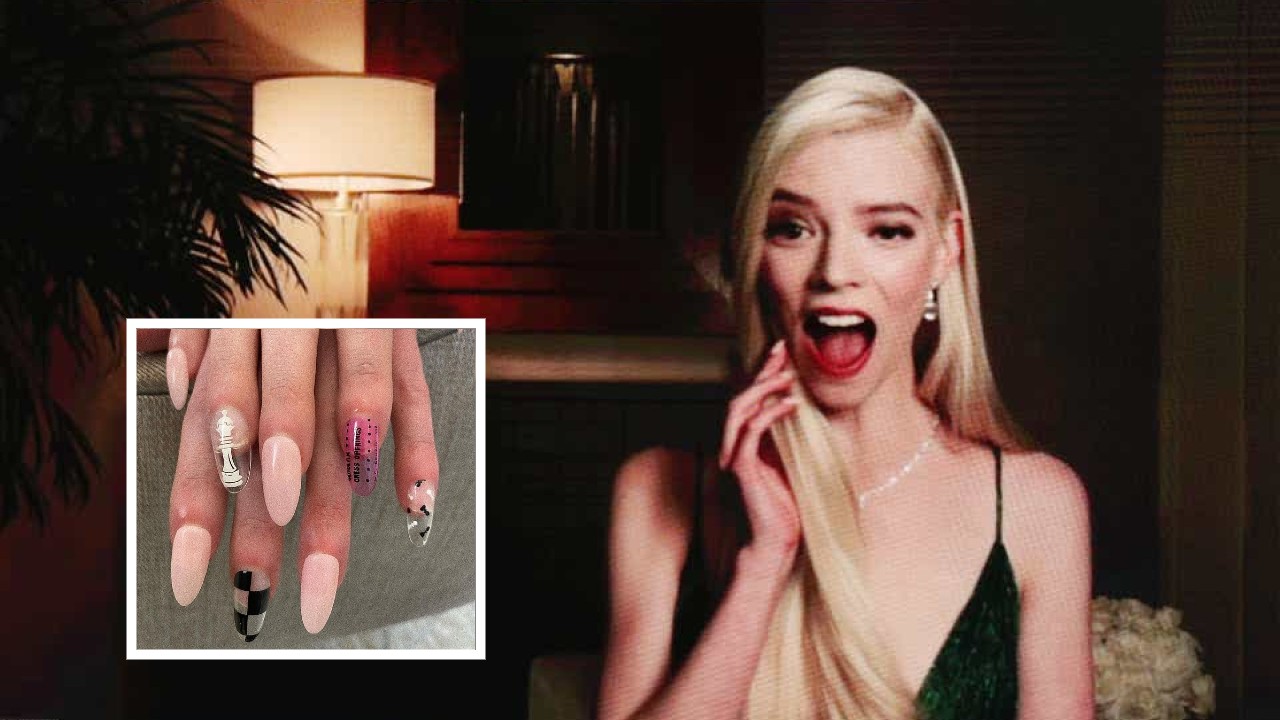 Anya Taylor-Joy Regina degli scacchi e di eleganza: Si aggiudica il Golden Globe con stile (e una manicure a tema)