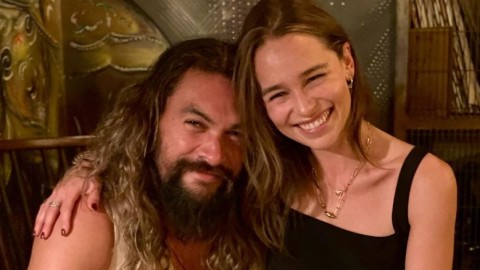 Il Trono di Spade: Emilia Clarke e Jason Momoa di nuovo insieme, le foto della reunion fanno impazzire i fan