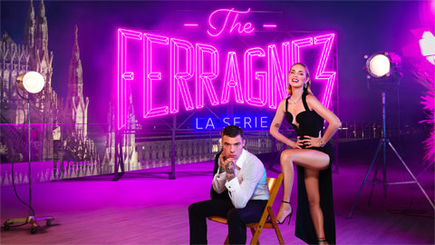 The Ferragnez: Chiara Ferragni e Fedez posano nel poster ufficiale della serie di Amazon Prime Video