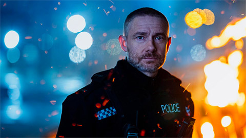 Martin Freeman è un agente di polizia nella serie tv The Responder