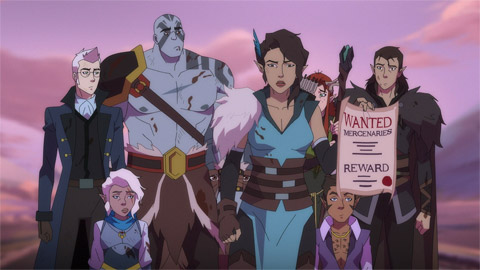The Legend of Vox Machina: Il trailer ufficiale della serie animata fantasy di Prime Video
