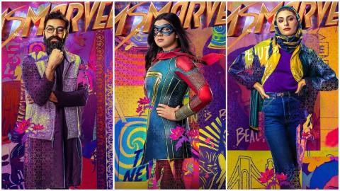 Ms. Marvel: I coloratissimi character poster con i personaggi della nuova serie in arrivo su Disney+