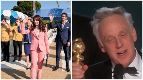 The White Lotus, Mike White ritira il Golden Globe: "Dovevo fare il discorso in italiano ma sono troppo ubriaco"
