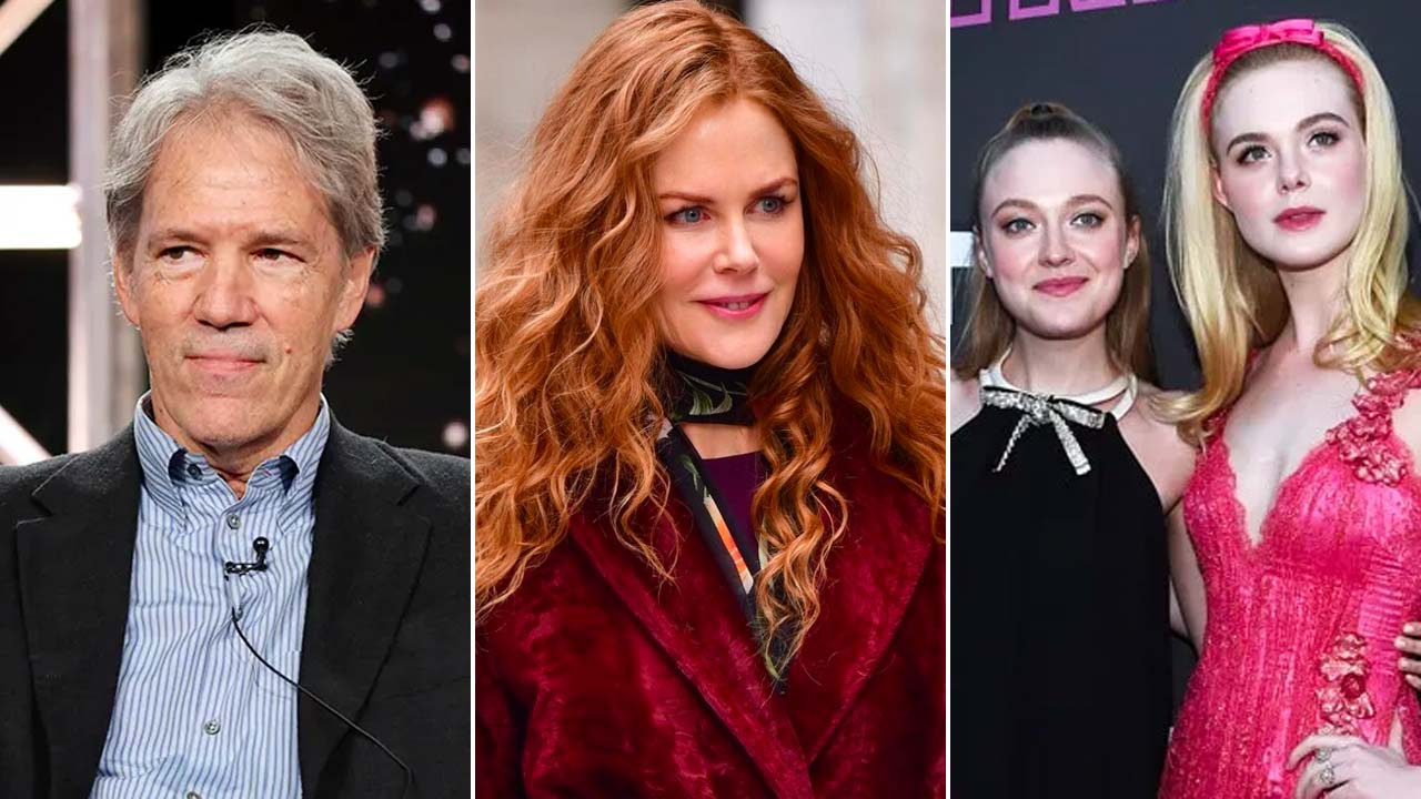 David E. Kelley, Nicole Kidman E Le Sorelle Fanning Insieme Per La ...