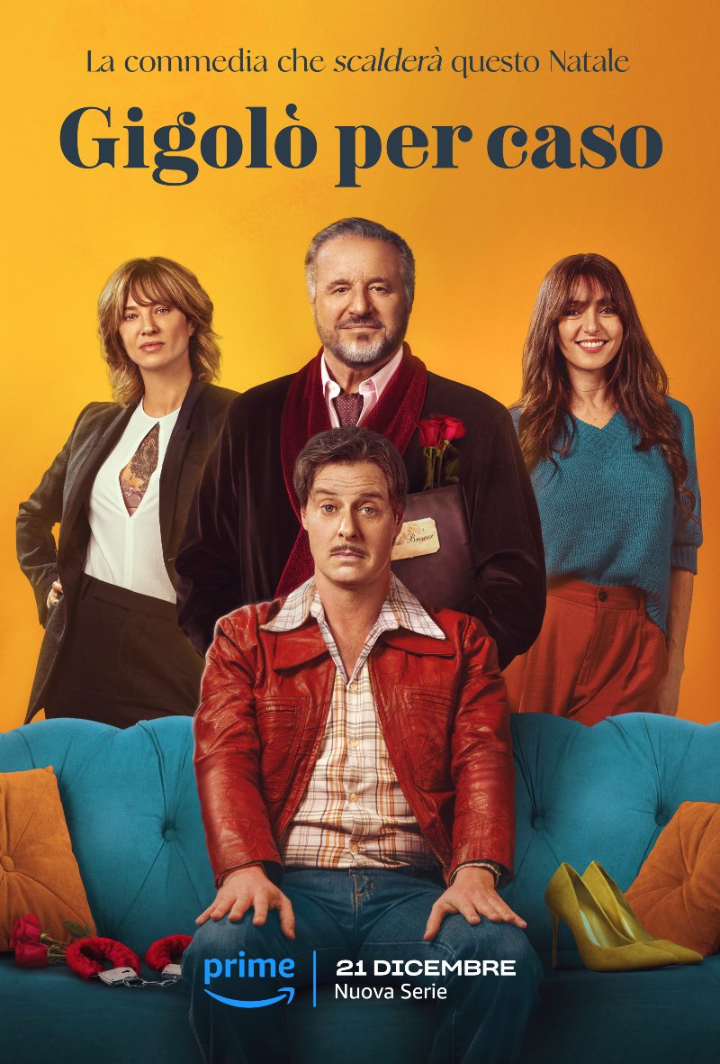 Gigolò per caso Pietro Sermonti, Christian De Sica, Asia Argento e Ambra Angiolini nel poster Gigolò per caso Pietro Sermonti, Christian De Sica, Asia Argento e Ambra Angiolini nel poster