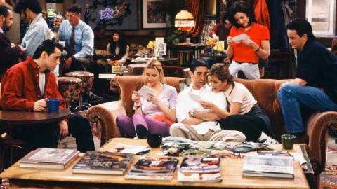 Friends Central Perk Maglietta Corta Divano Donna (NS5990