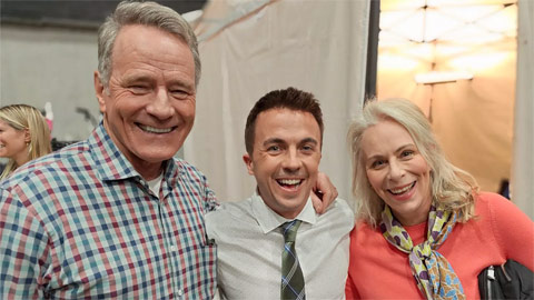 Malcolm: La foto di Frankie Muniz, Bryan Cranston e Jane Kaczmarek riuniti per il revival