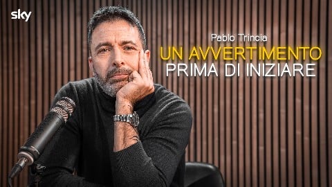 Un avvertimento prima di iniziare: il nuovo videopodcast di Pablo Trincia dal 20 gennaio su tutte le piattaforme