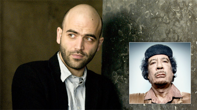 Roberto Saviano lavora a una serie tv su Gheddafi